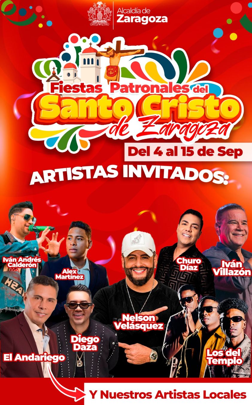 Fiestas Patronales del Santo Cristo de Zaragoza 2025