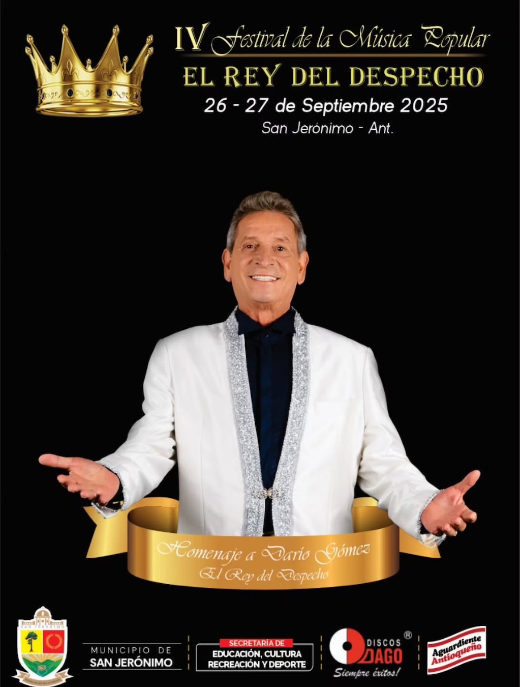 IV Festival de la Música Popular: El Rey del Despecho 2025