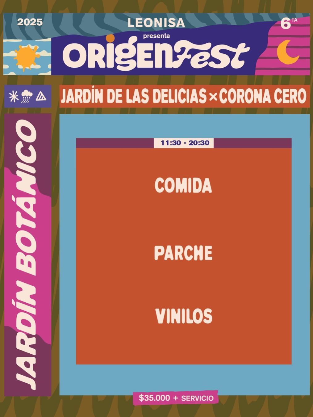Programación Origen Fest 2025