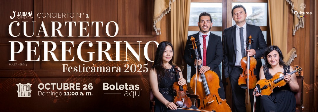 Concierto N.° 1 Cuarteto Peregrino