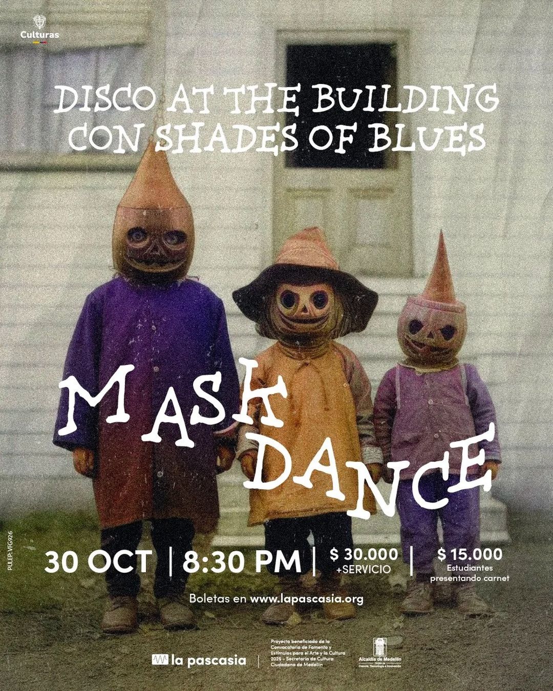 Mask Dance: Shades of Blues