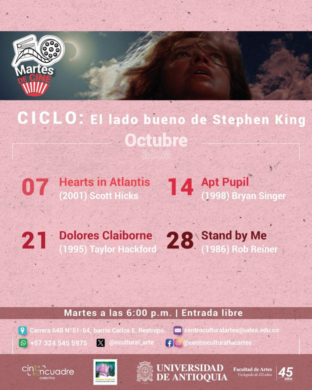 Martes de cine: Dolores Claiborne