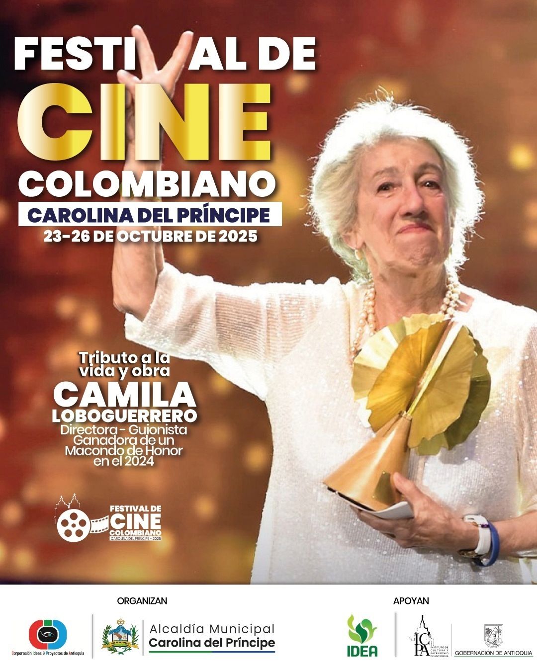 Festival de Cine Colombiano Carolina del Príncipe 2025