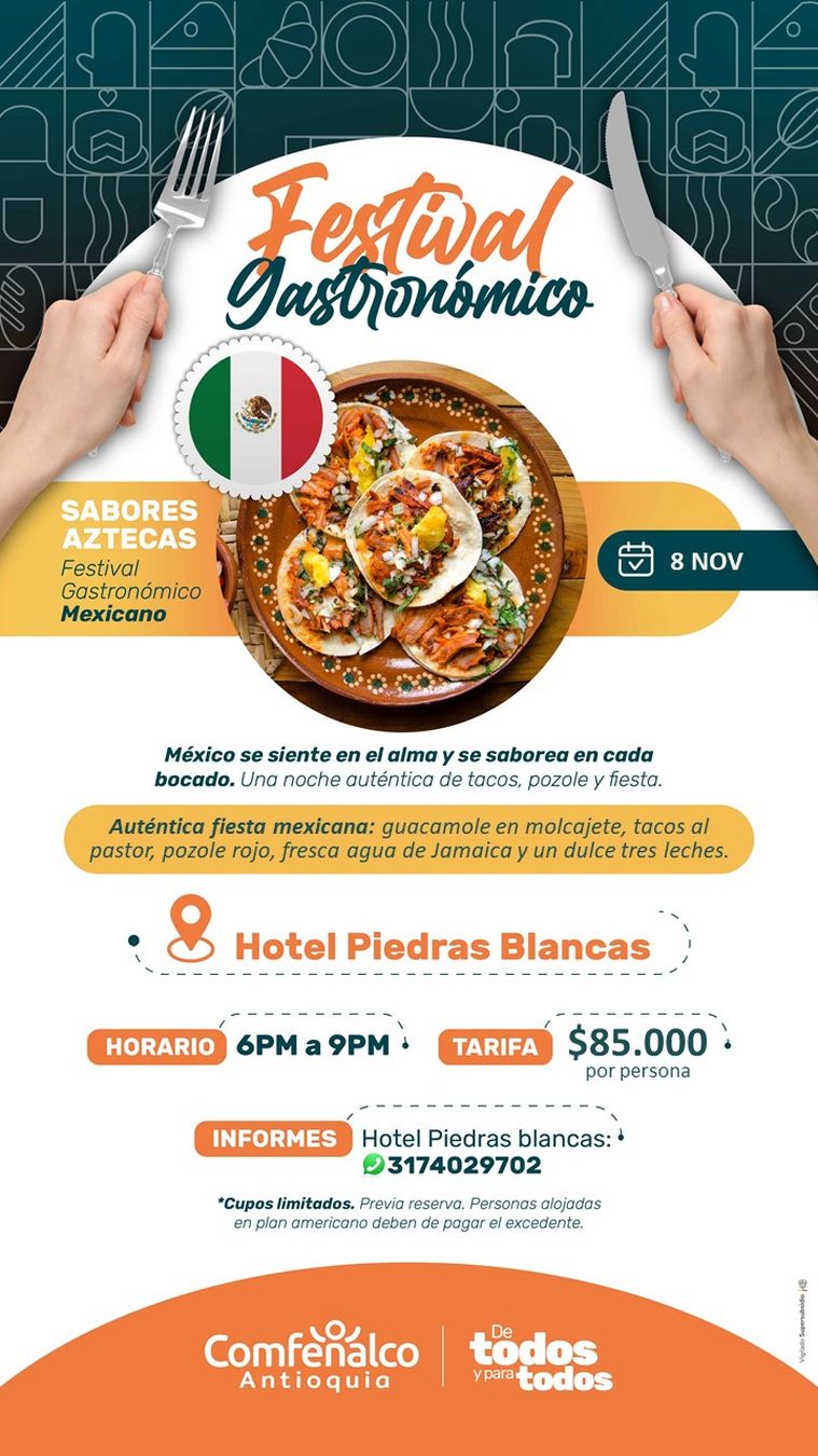 Festival Gastronómico: Sabores Aztecas