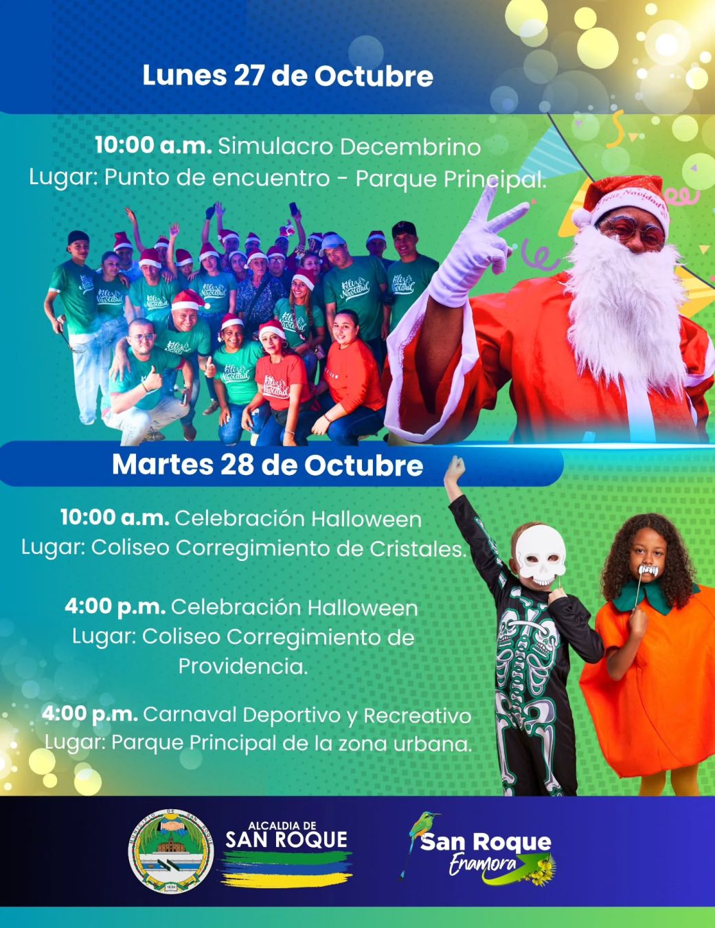 Programación Fiestas de la Cordialidad y del Campesino 2025