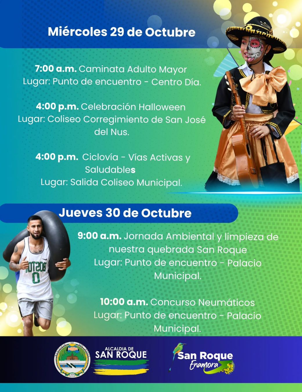 Programación Fiestas de la Cordialidad y del Campesino 2025