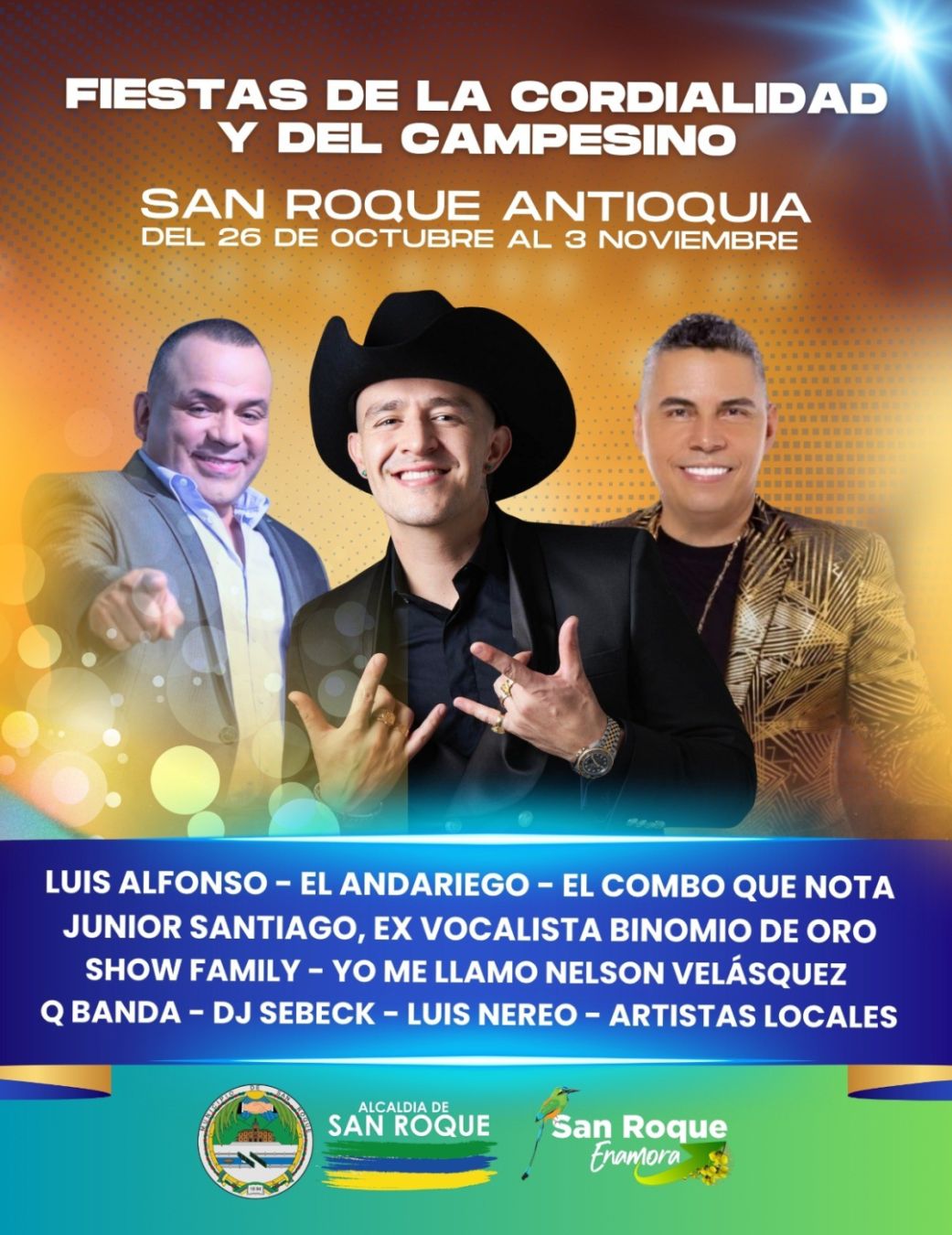 Fiestas de la Cordialidad y del Campesino 2025