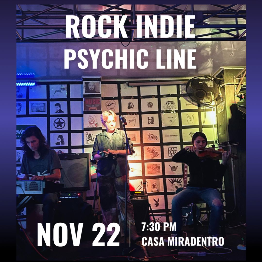 Indie y Rock Alternativo en Vivo: Psychic Line