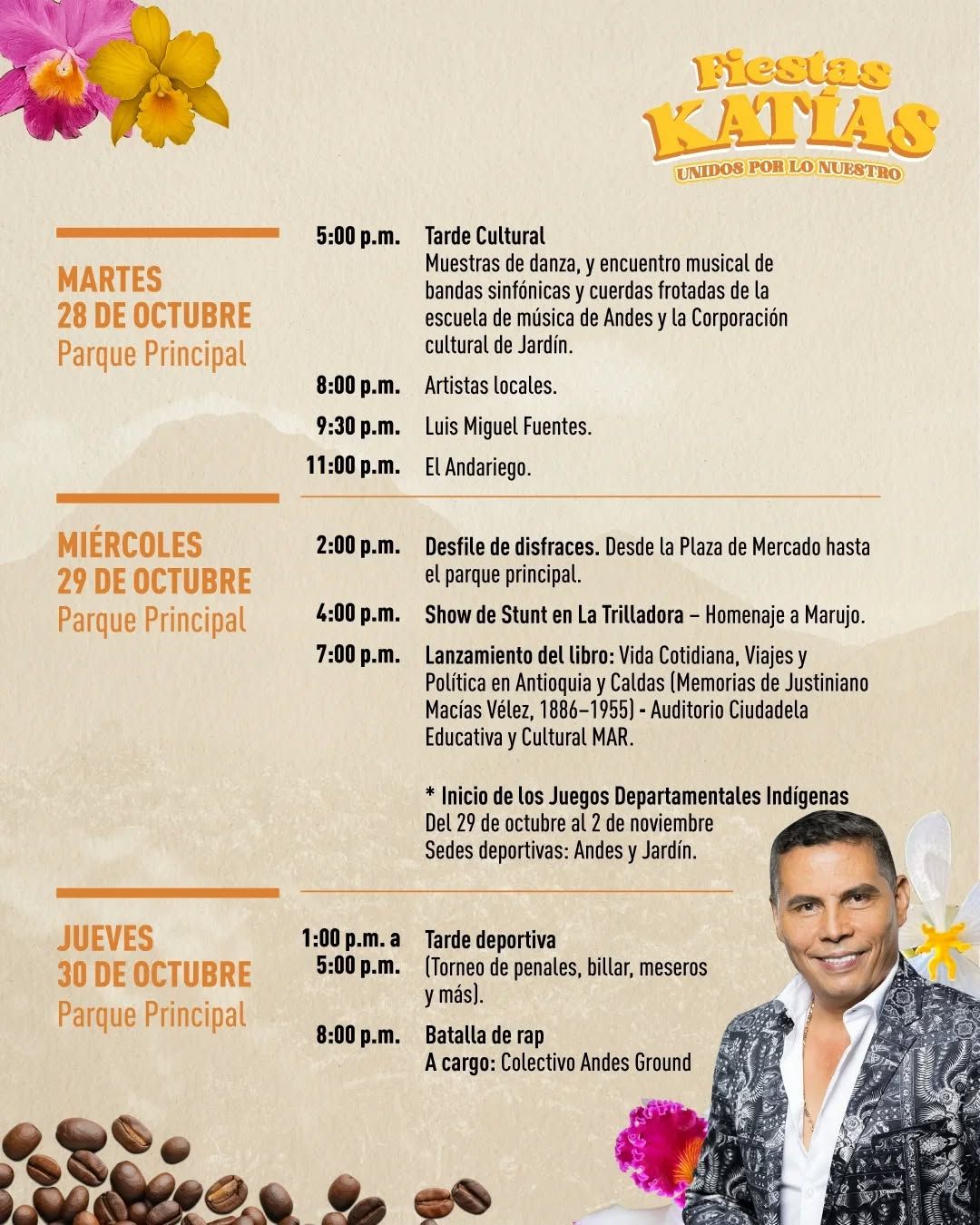 Programación Fiestas Katías 2025