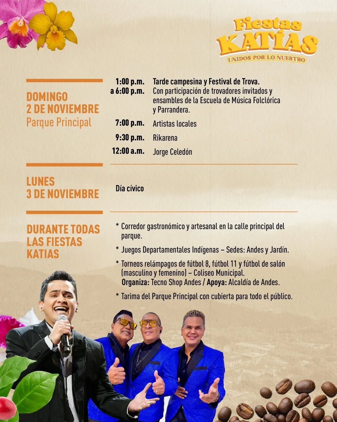 Programación Fiestas Katías 2025