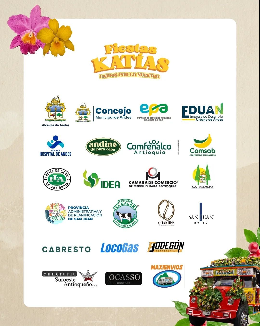 Programación Fiestas Katías 2025