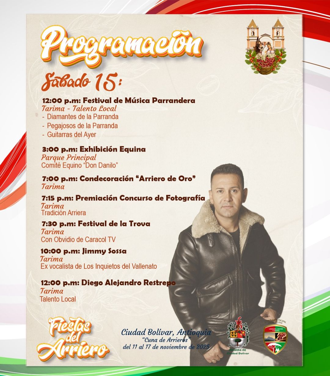 Programación Fiestas del Arriero 2025