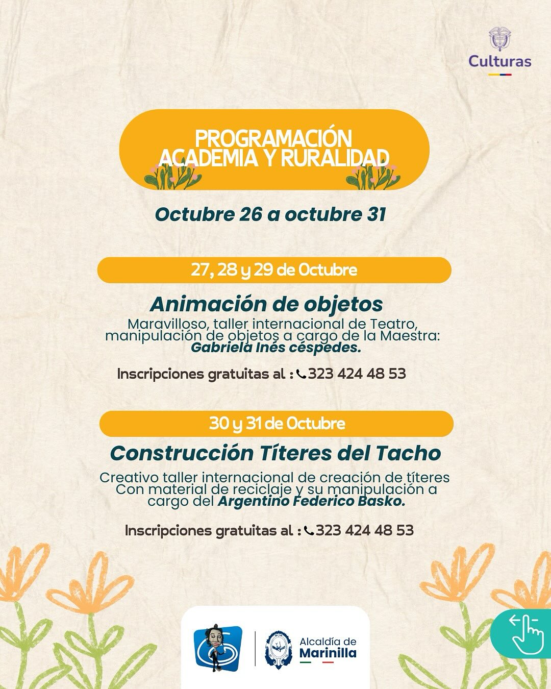 Programación 44° Festival de Teatro Infantil