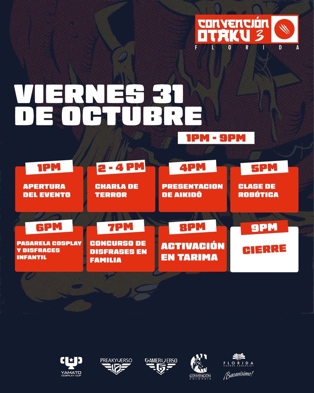 Programación Convención Otaku 3