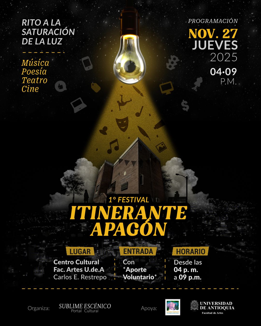 1.º Festival Itinerante Apagón
