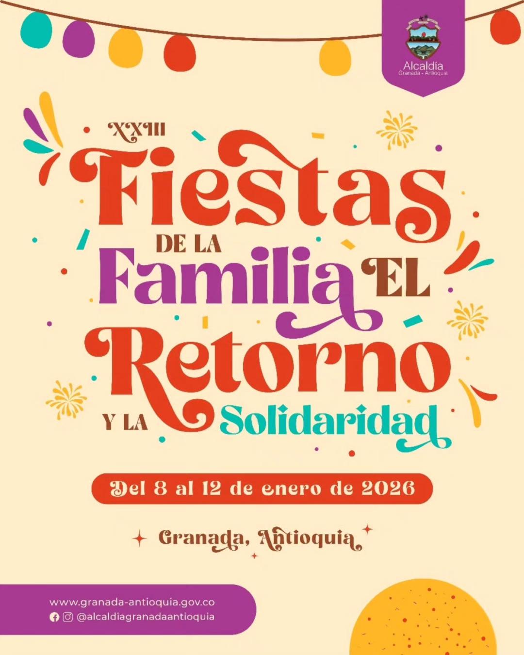 XXIII Fiestas del Retorno La Familia y la Solidaridad 2026
