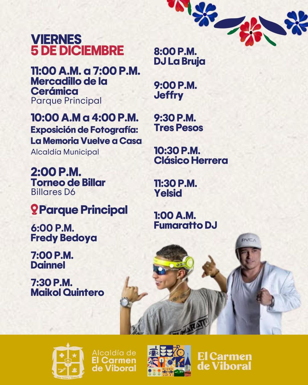 Programación Fiestas de la Loza 2025