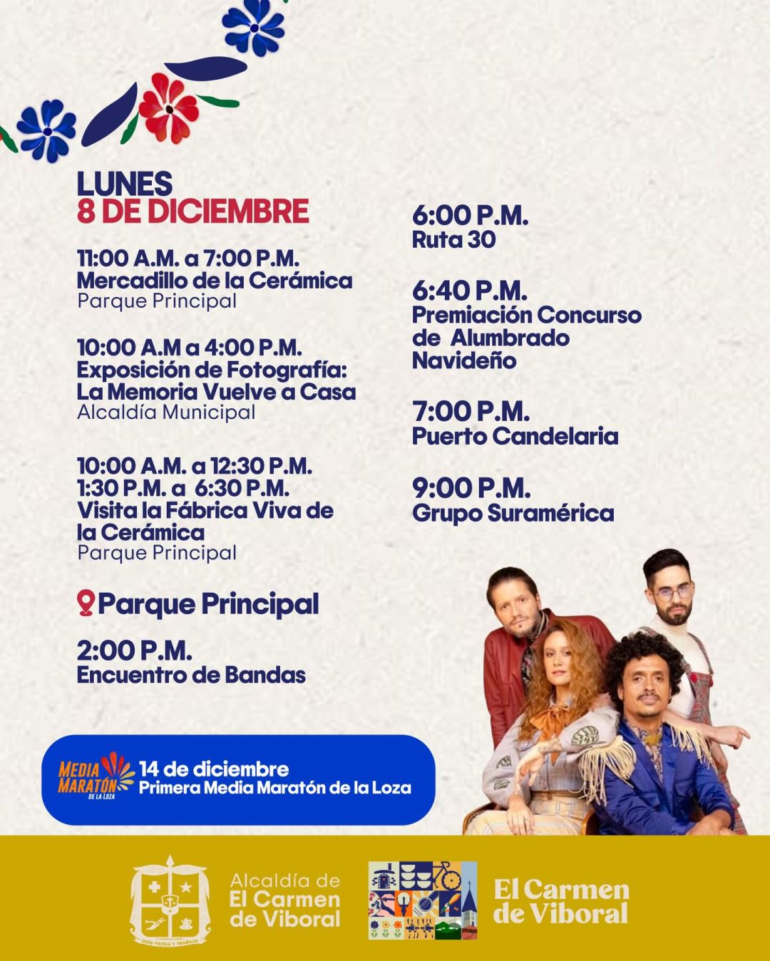 Programación Fiestas de la Loza 2025