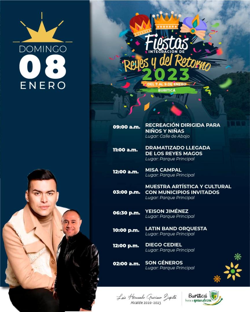 Programación Fiestas Integración de Reyes y del Retorno 2023