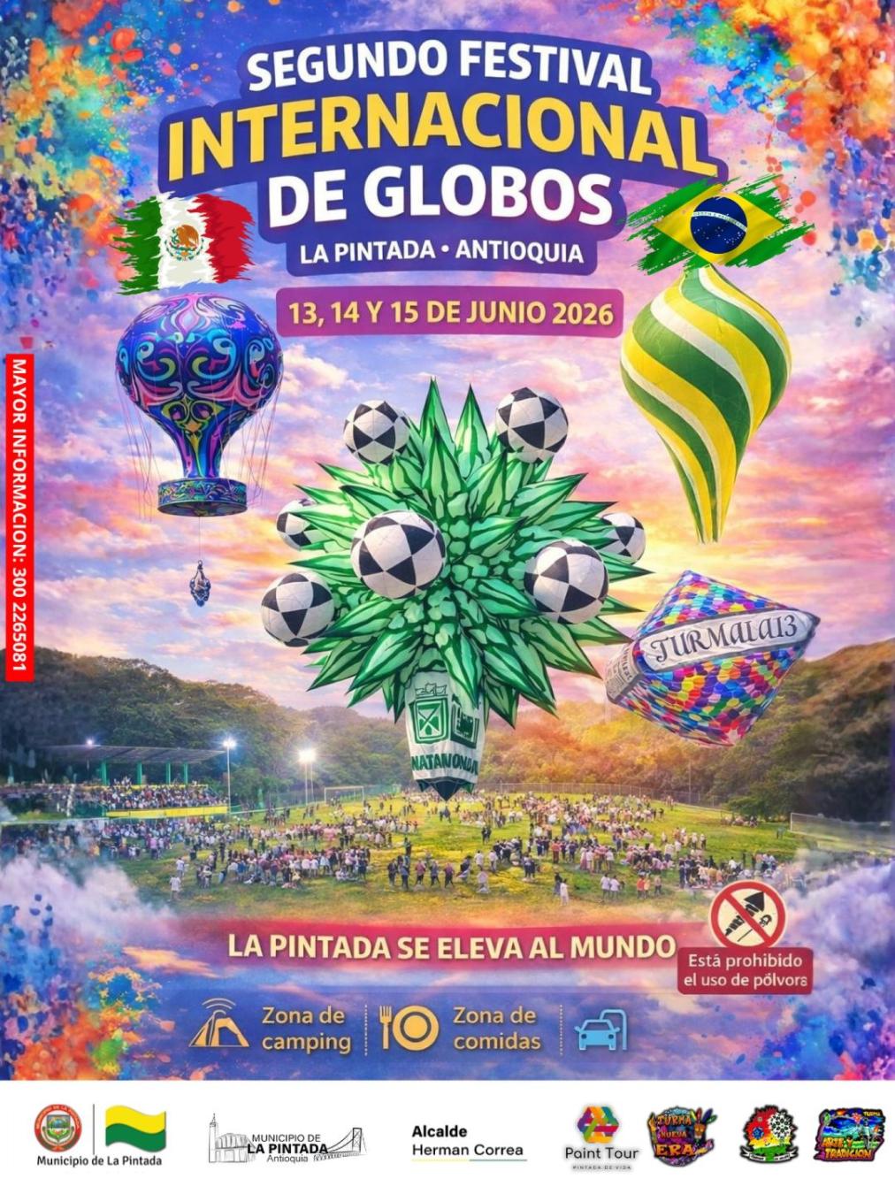 2.º Festival Internacional de Globos La Pintada 2026