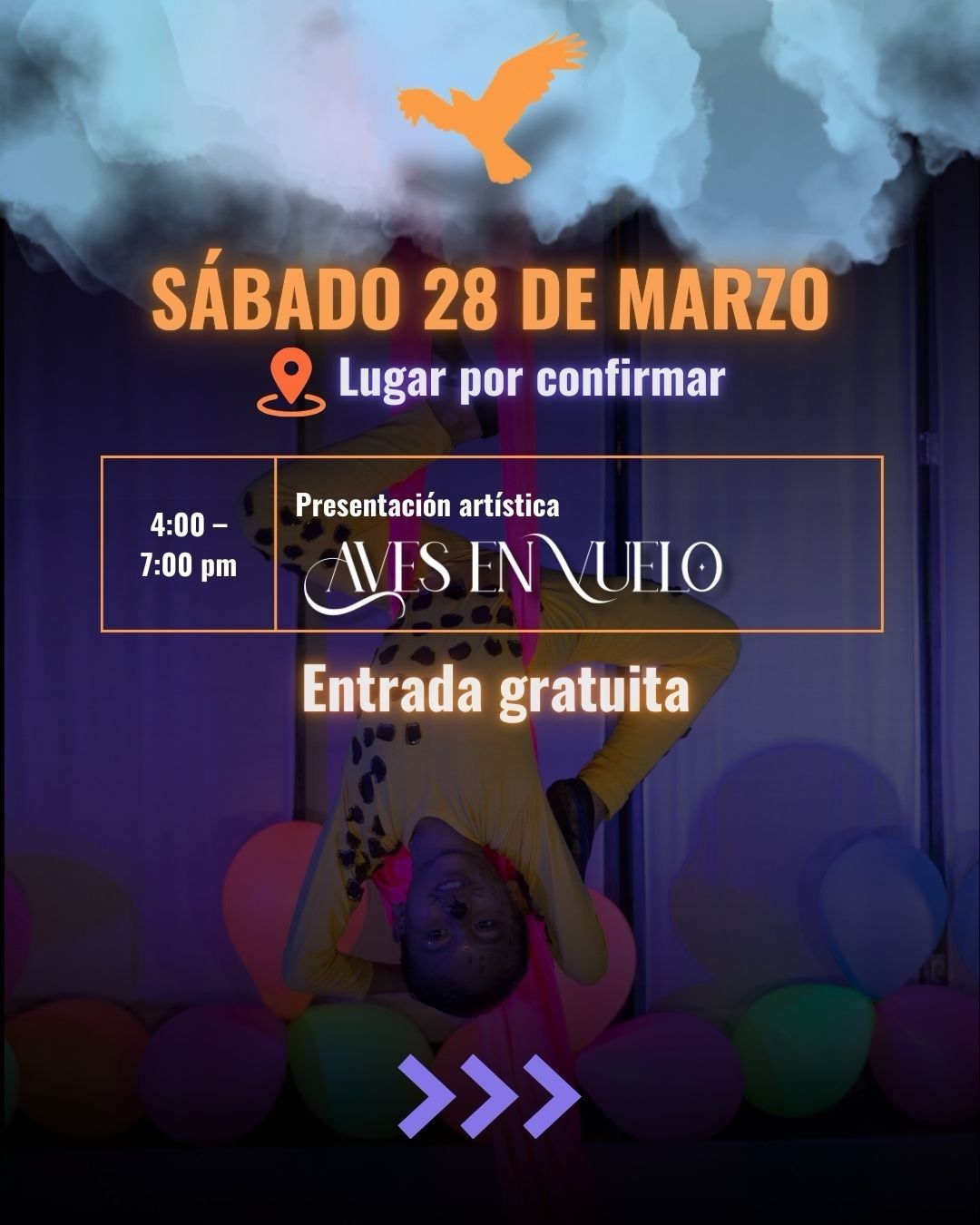 Programación II Festival de Aerodanza: Aves en Vuelo