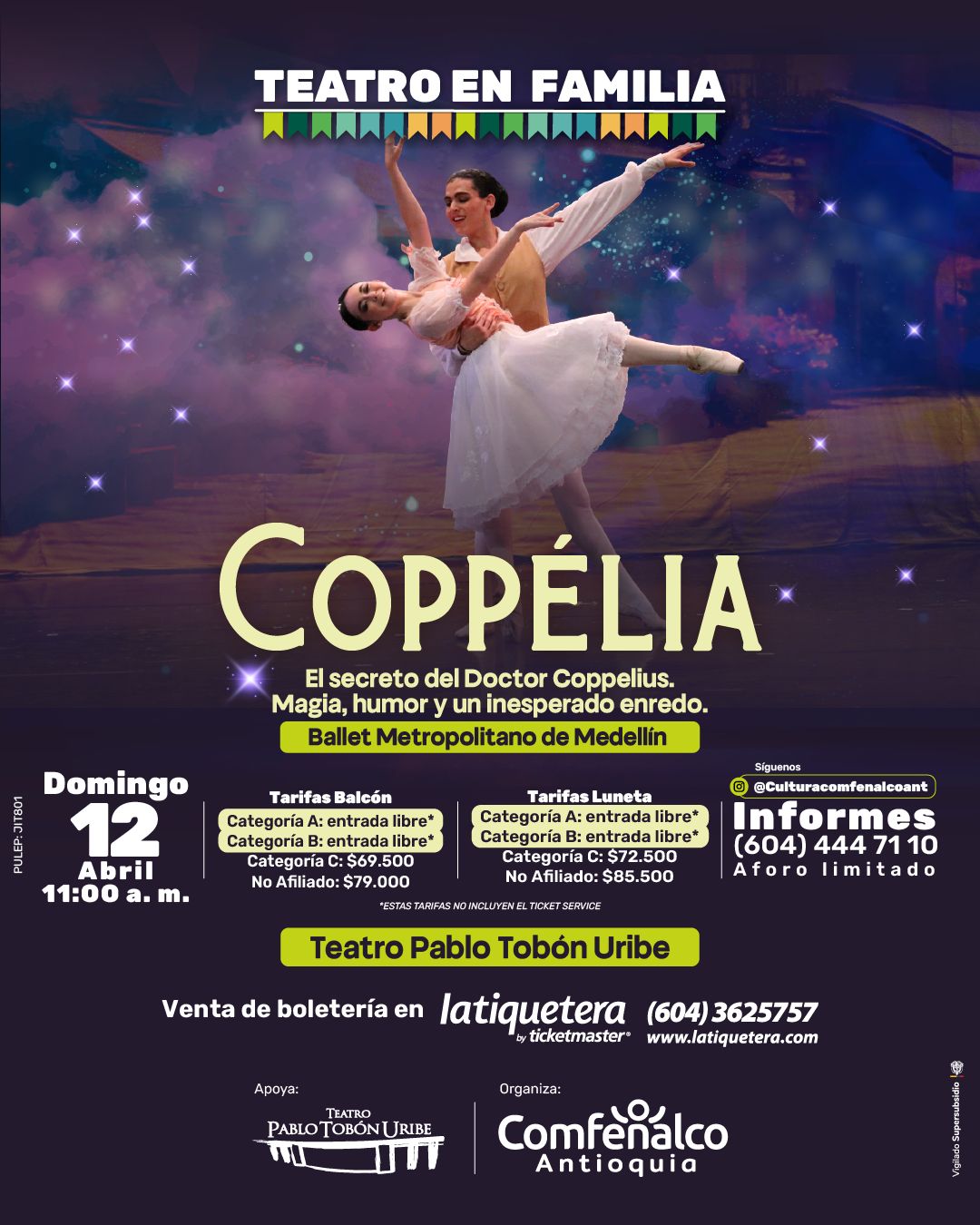 Teatro en familia: Coppélia