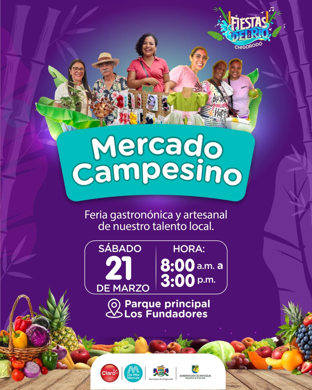 Programación Fiestas del Río Chigorodó 2026