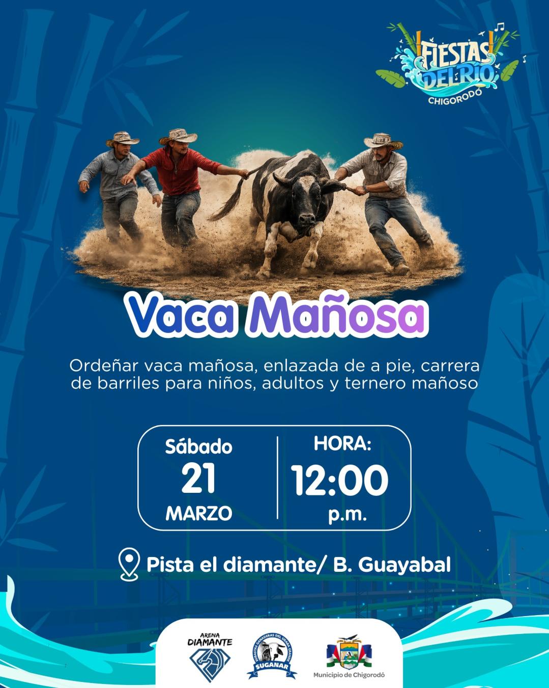 Programación Fiestas del Río Chigorodó 2026