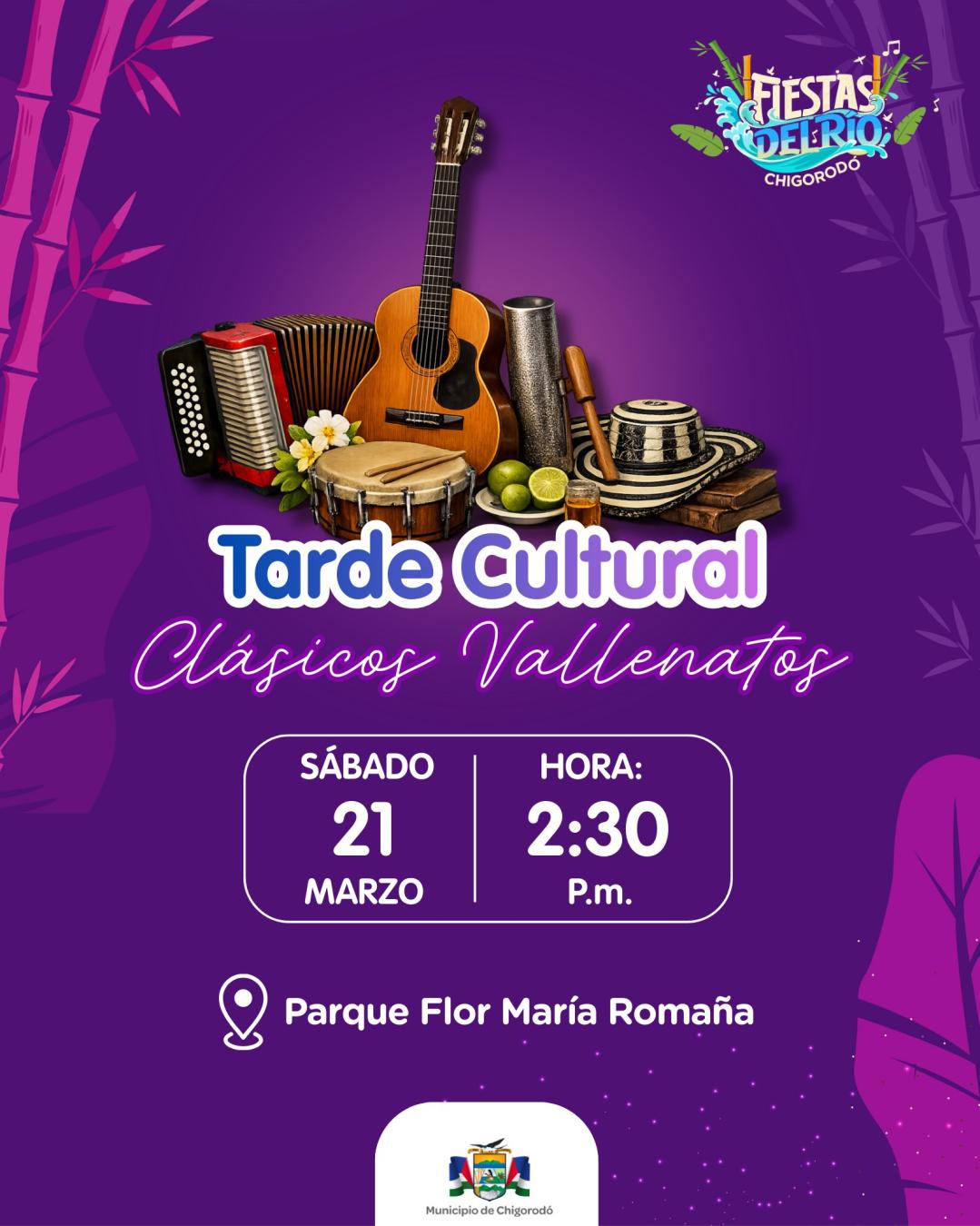 Programación Fiestas del Río Chigorodó 2026