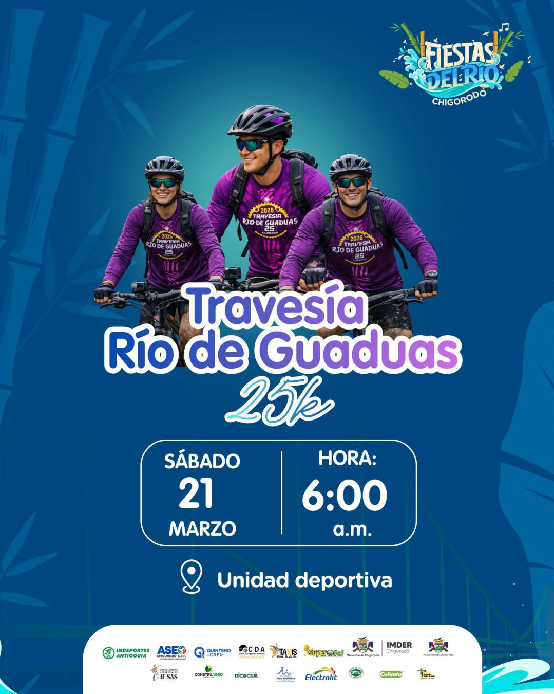 Programación Fiestas del Río Chigorodó 2026