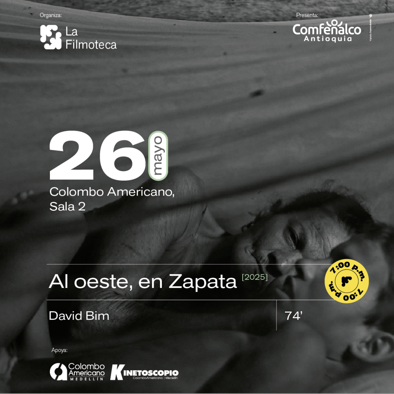 Al oeste, en Zapata