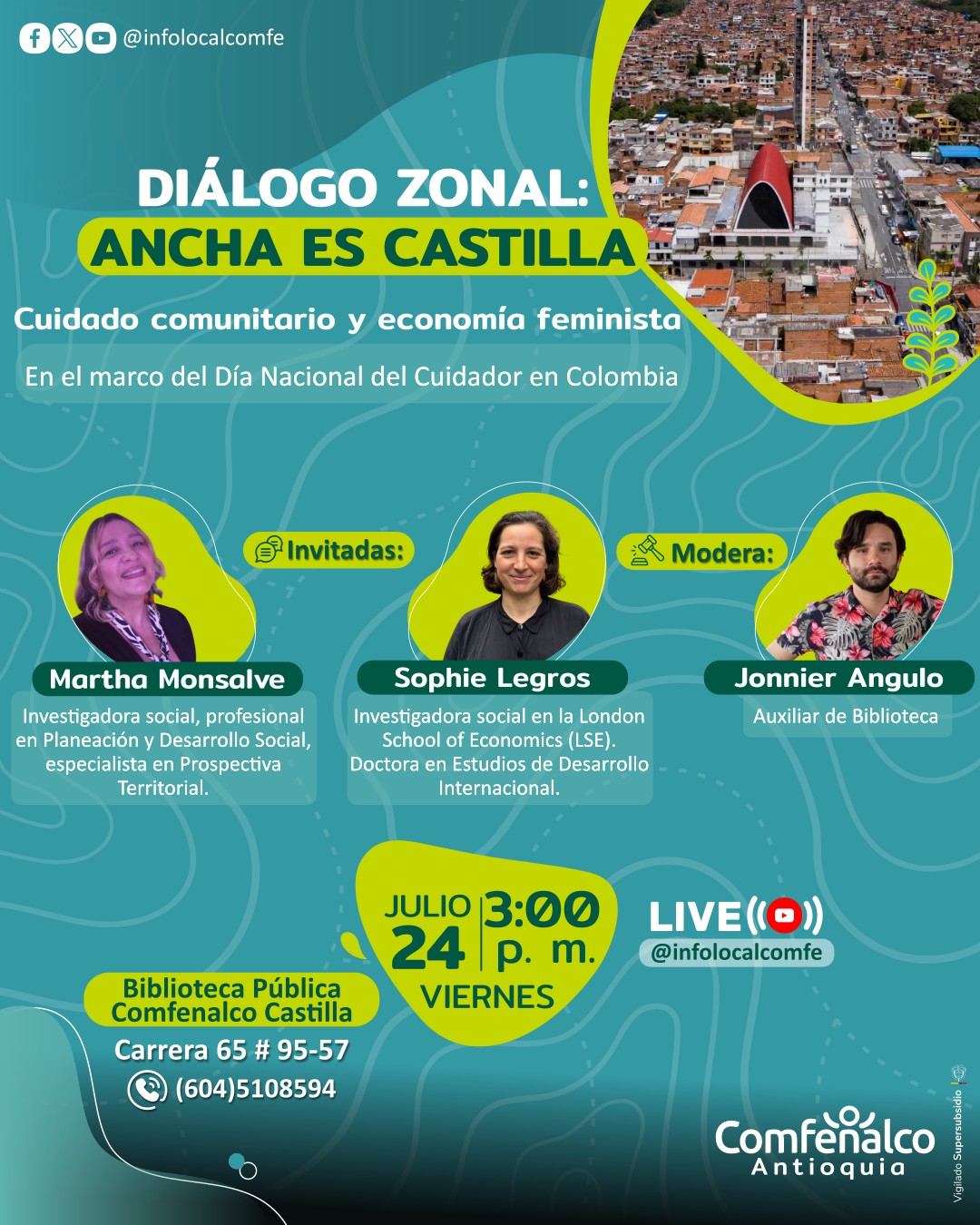 Ancha es Castilla: conversación sobre cuidado comunitario y construcción de paz