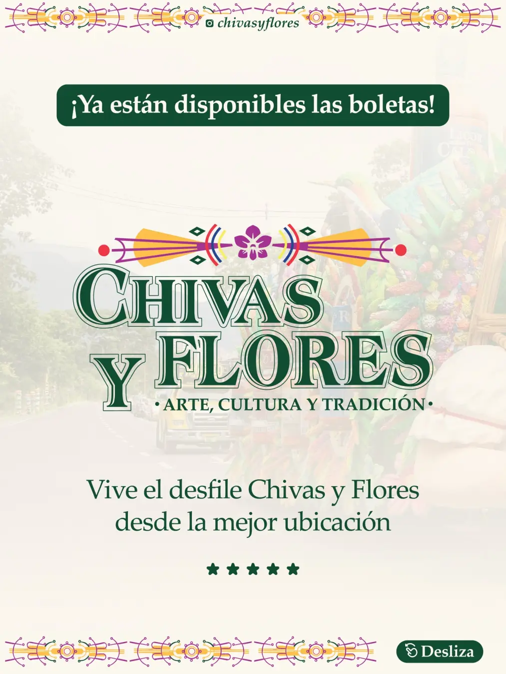 Desfile de Chivas y Flores 2026