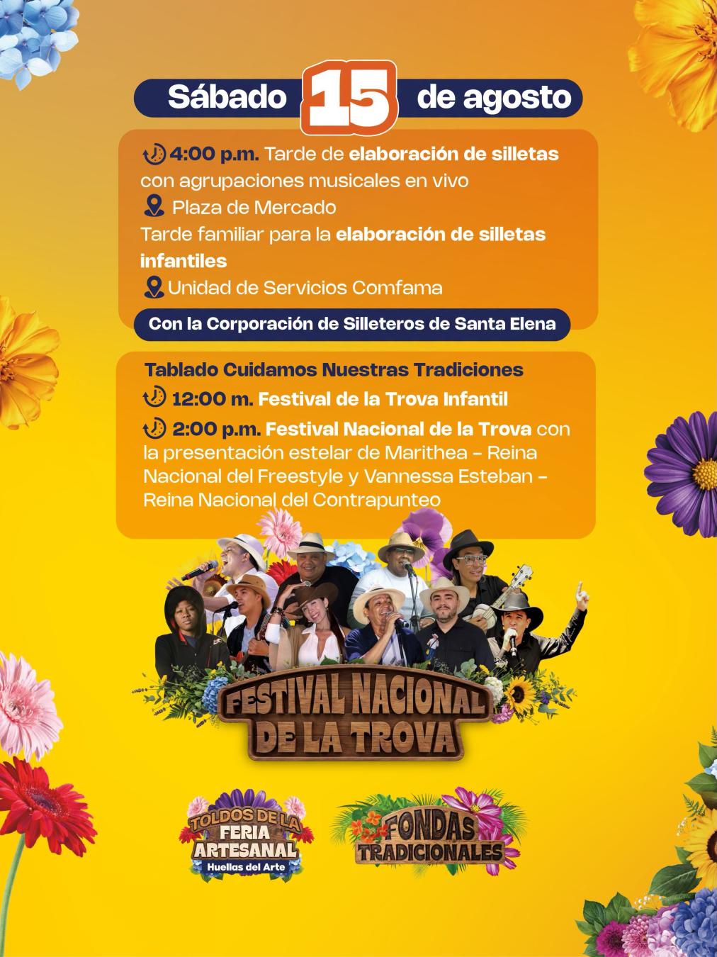 Programación 48ª Fiestas del Toldo, las Bicicletas y las Flores 2026