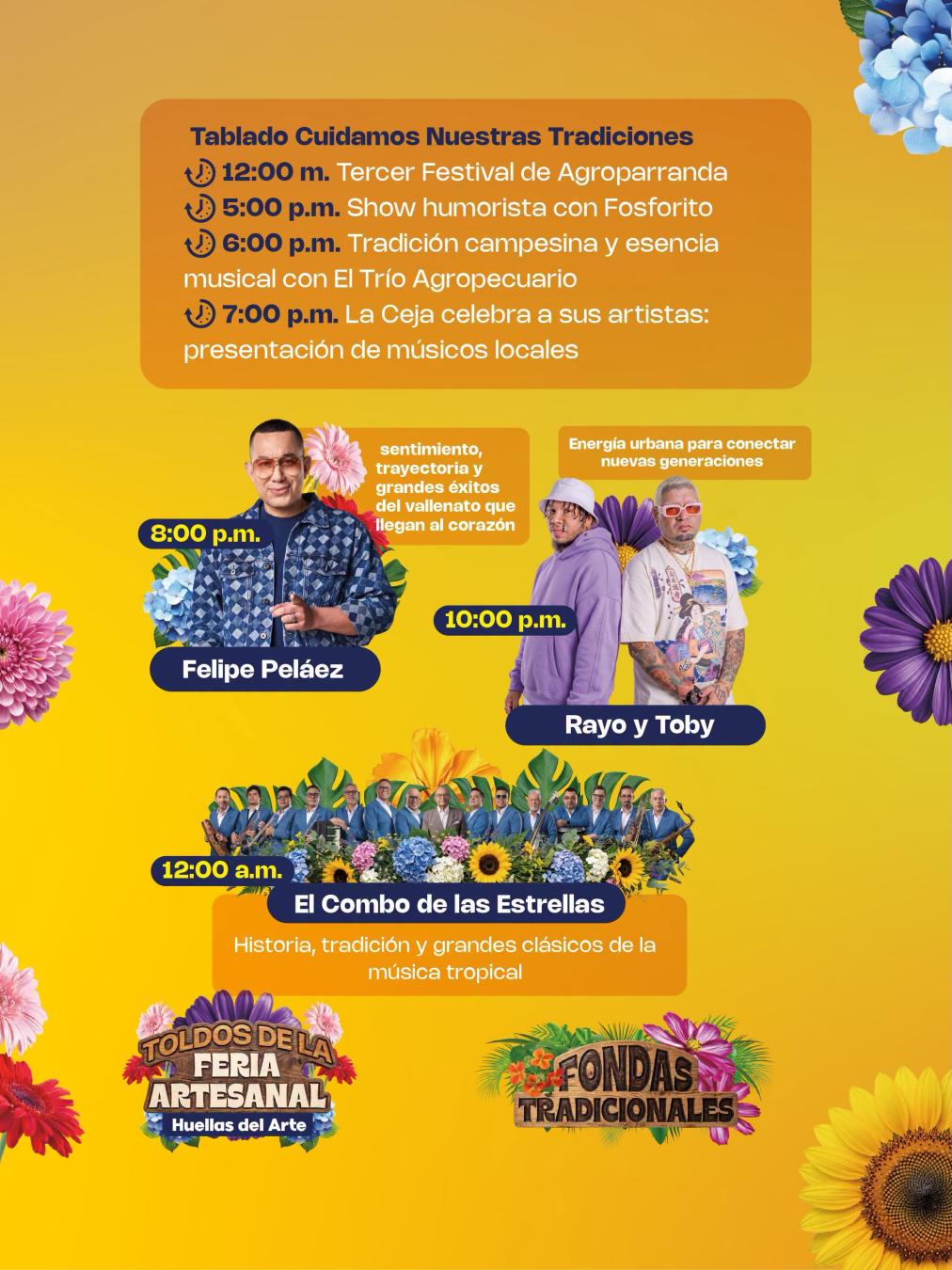 Programación 48ª Fiestas del Toldo, las Bicicletas y las Flores 2026