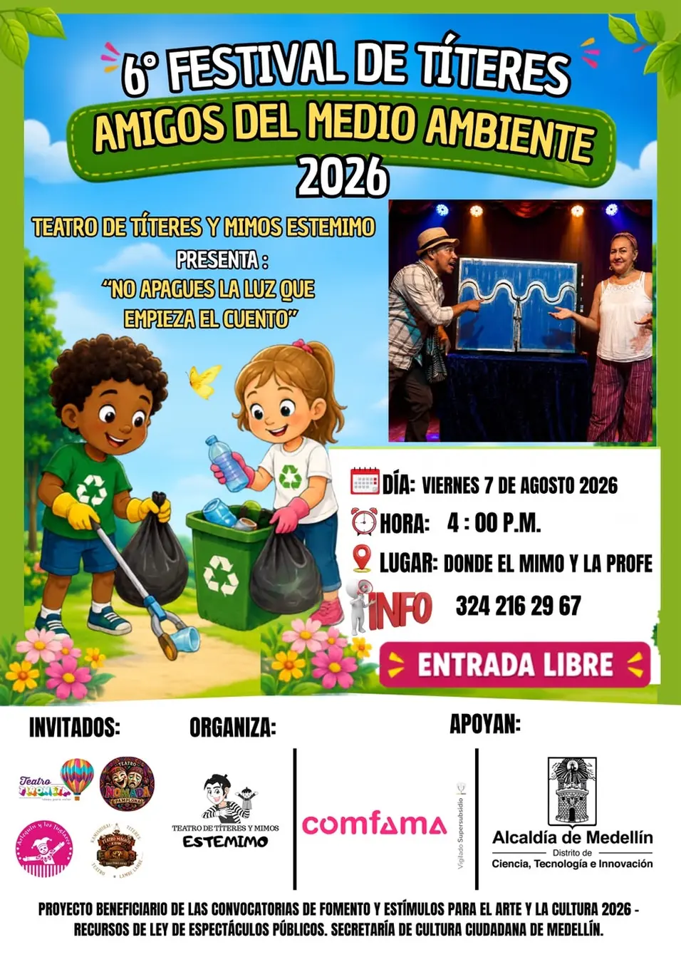 No apagues la luz que empieza el cuento