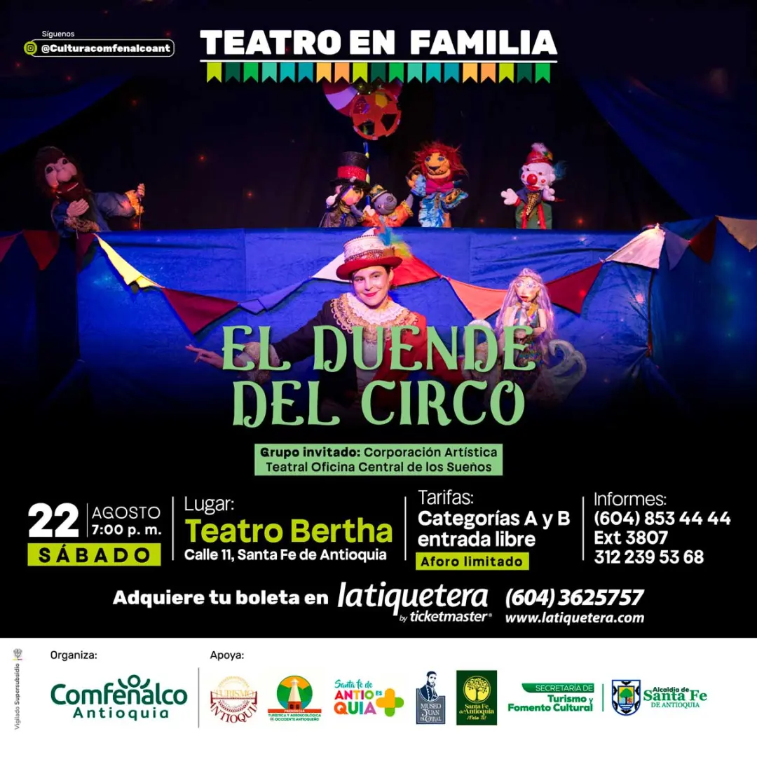 Teatro en familia: El Duende del Circo