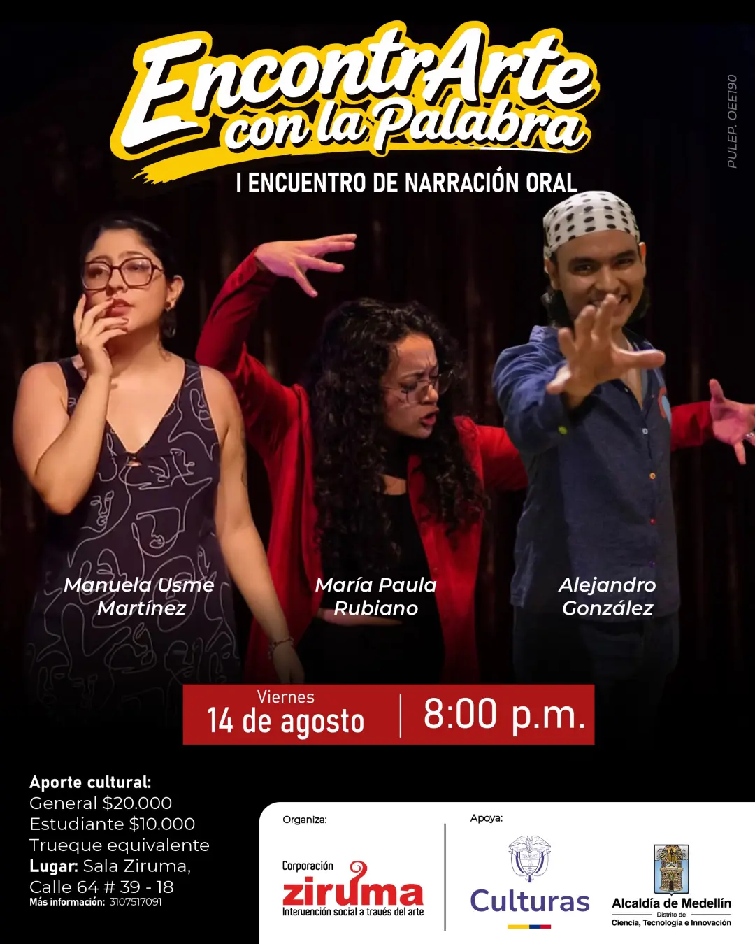 Programación EncontrArte con la Palabra