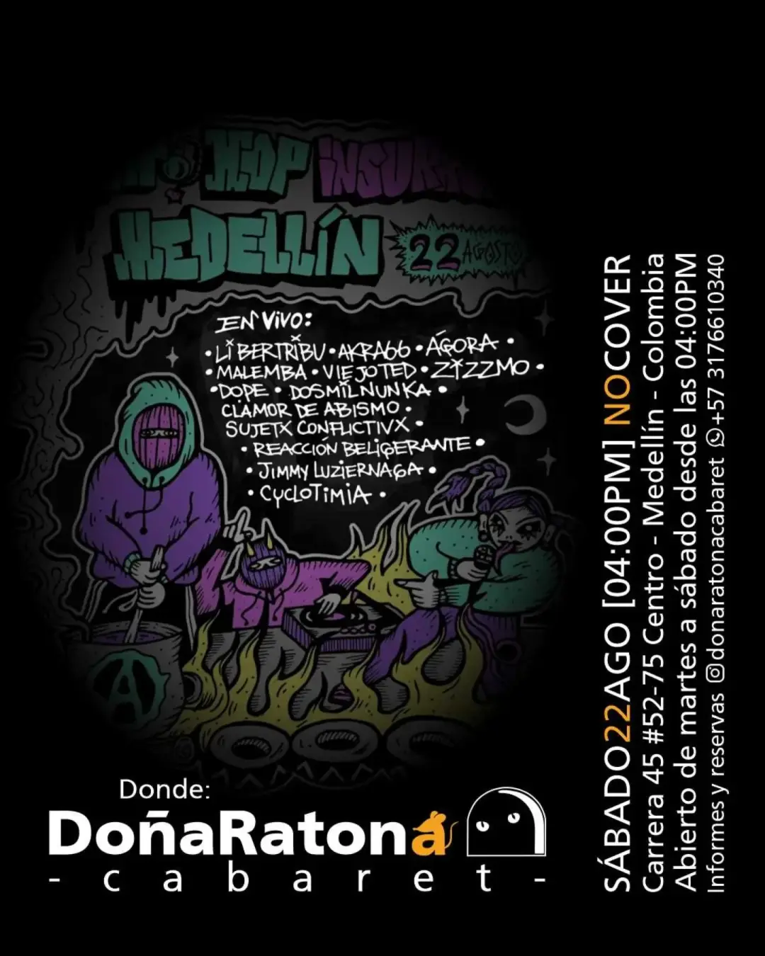Programación Hip Hop Insurrekto
