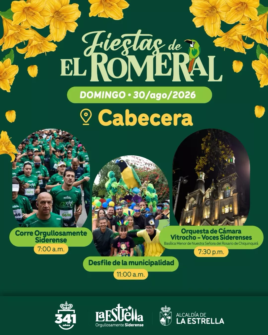 Programación Fiestas de El Romeral 2026