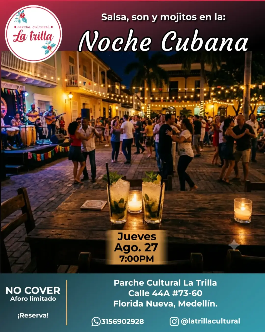 Noche Cubana en La Trilla