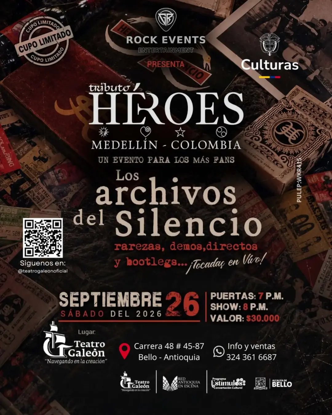 Tributo Héroes: Los Archivos del Silencio