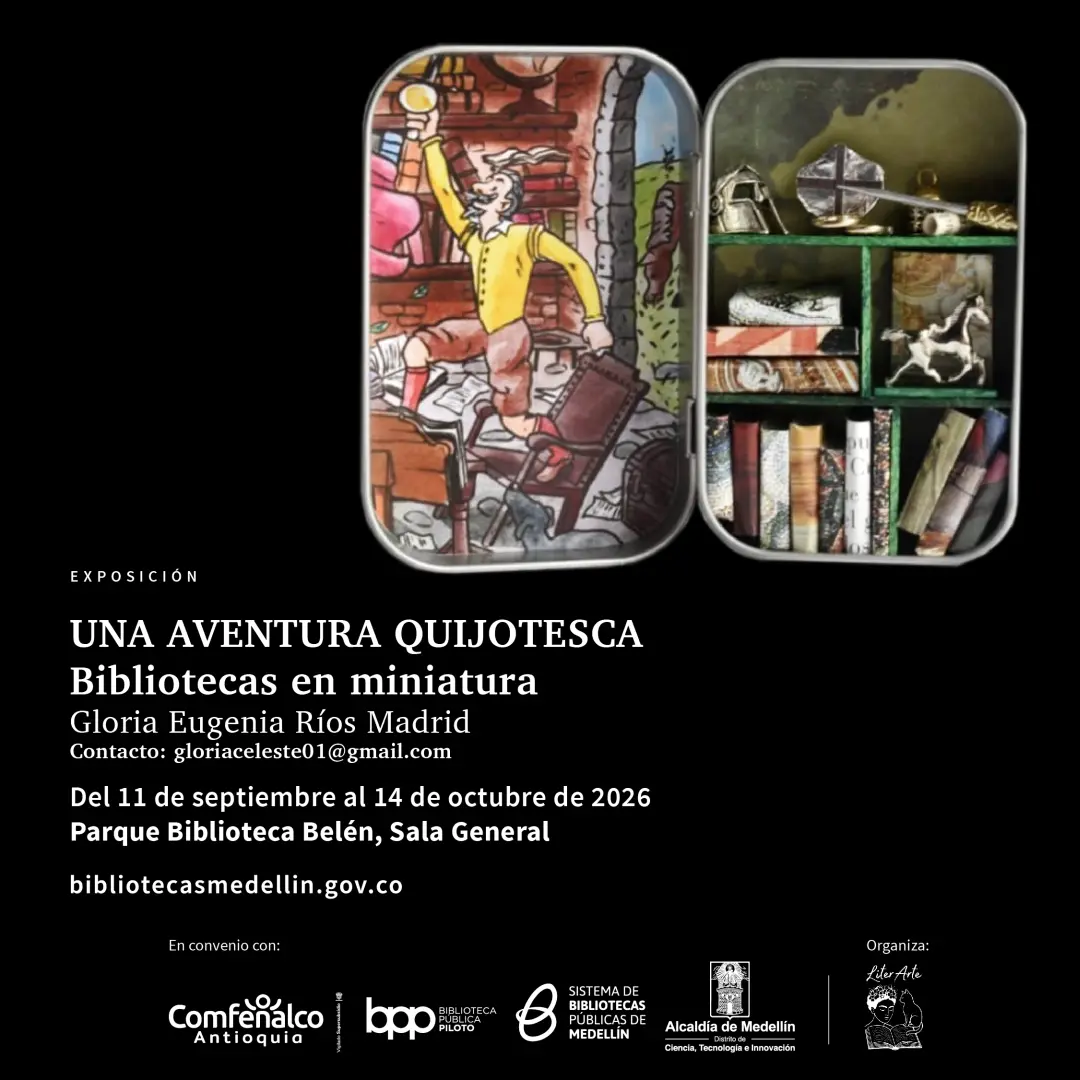 Una aventura quijotesca: Bibliotecas en miniatura