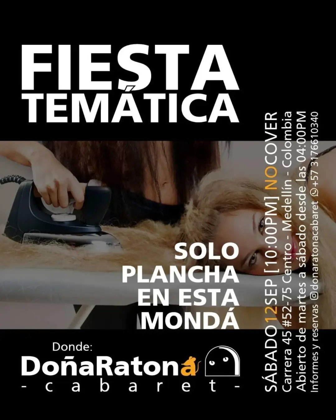 Solo plancha en esta mondá