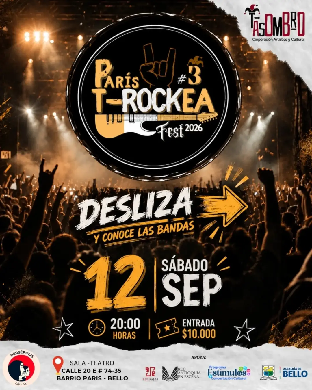 París T-Rockea Fest 2026