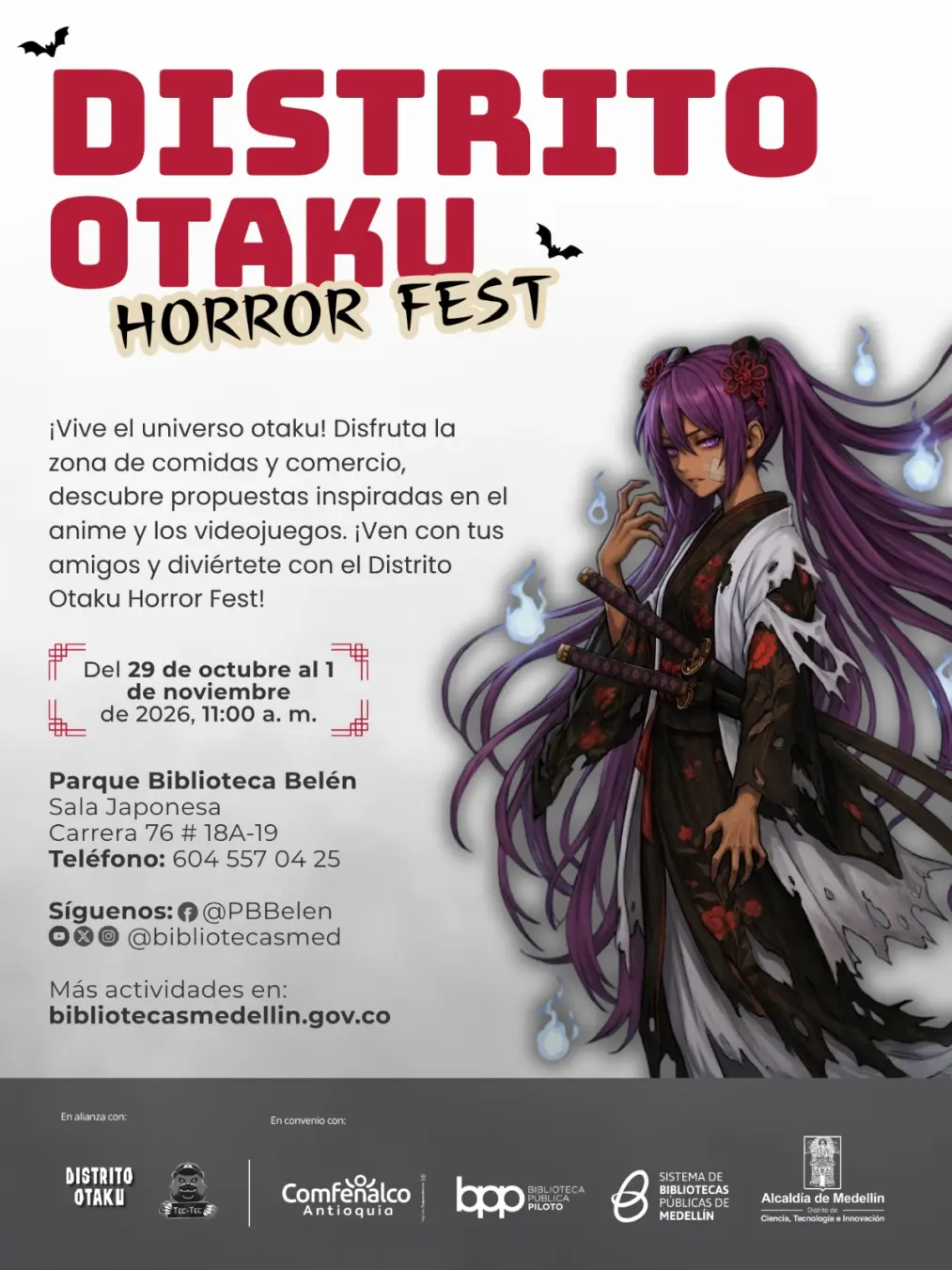Programación Horror Fest 2026