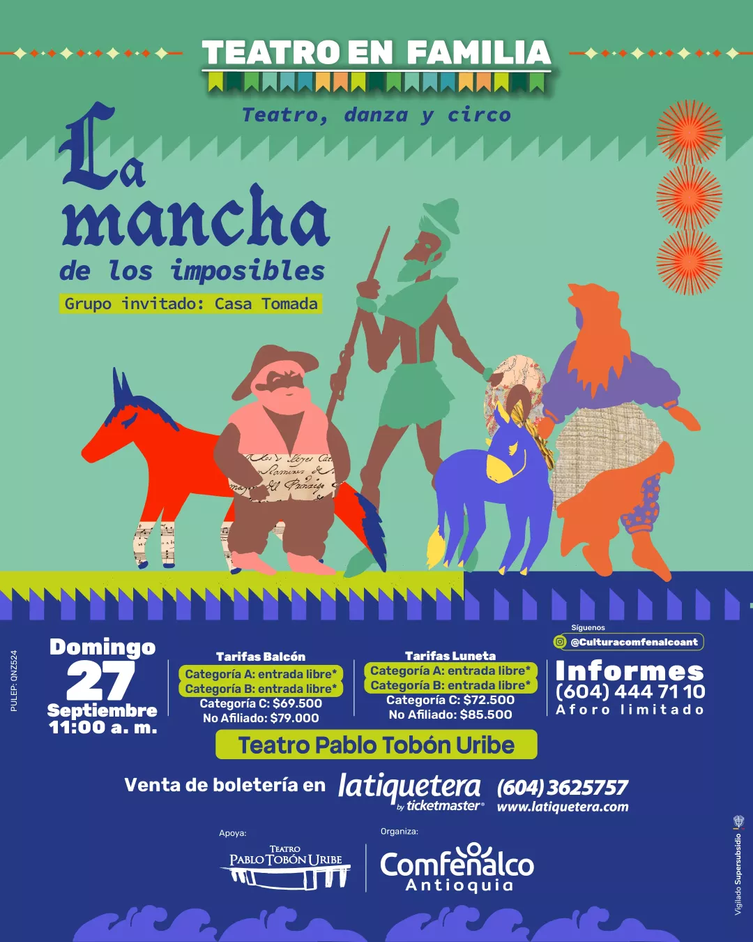 Teatro en familia: La Mancha de los Imposibles