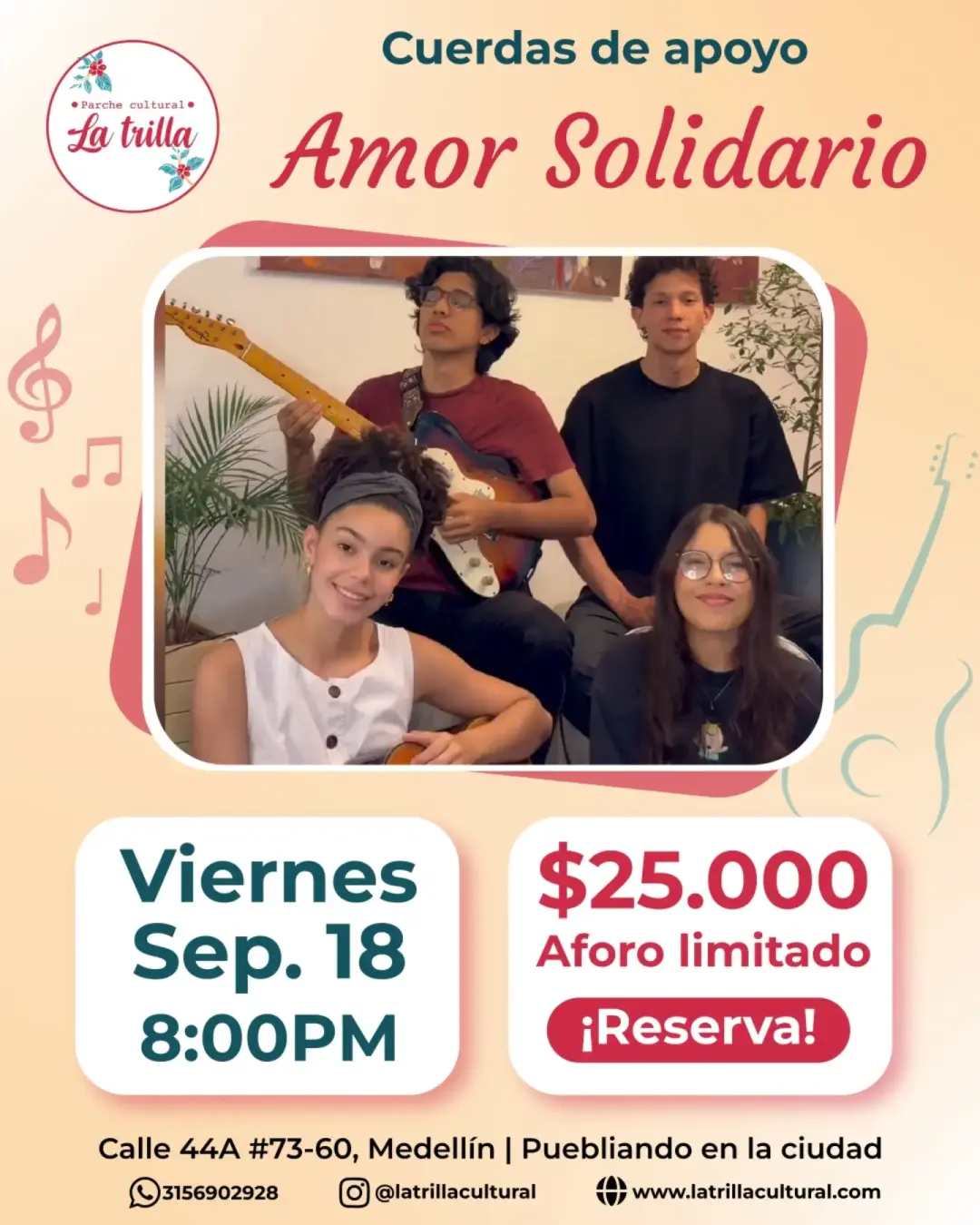 Cuerdas de apoyo: Amor solidario