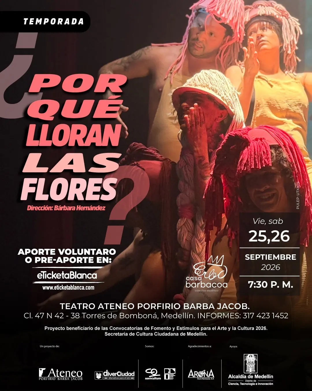 ¿Por qué lloran las flores?