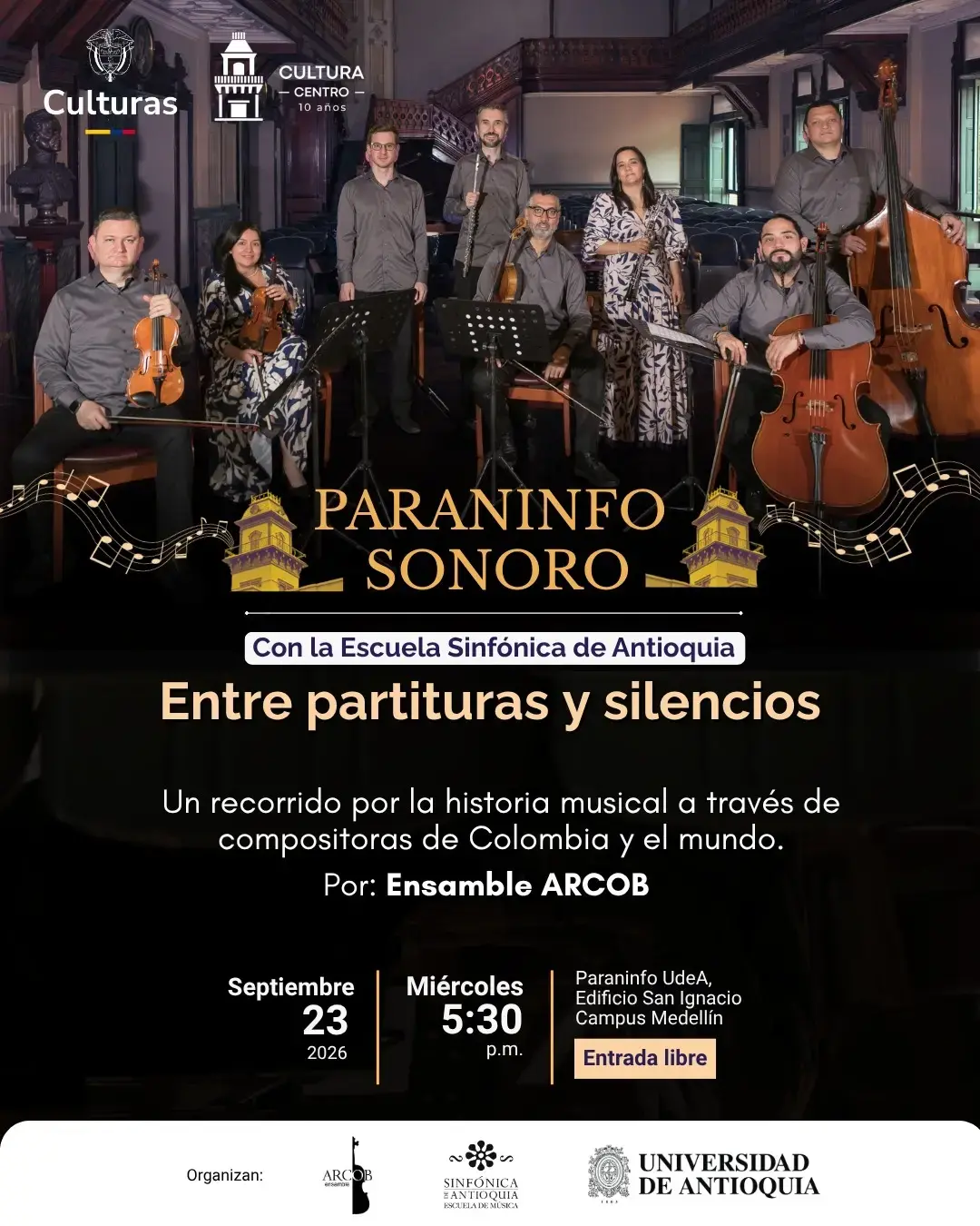 Paraninfo Sonoro: Entre Partituras y Silencios